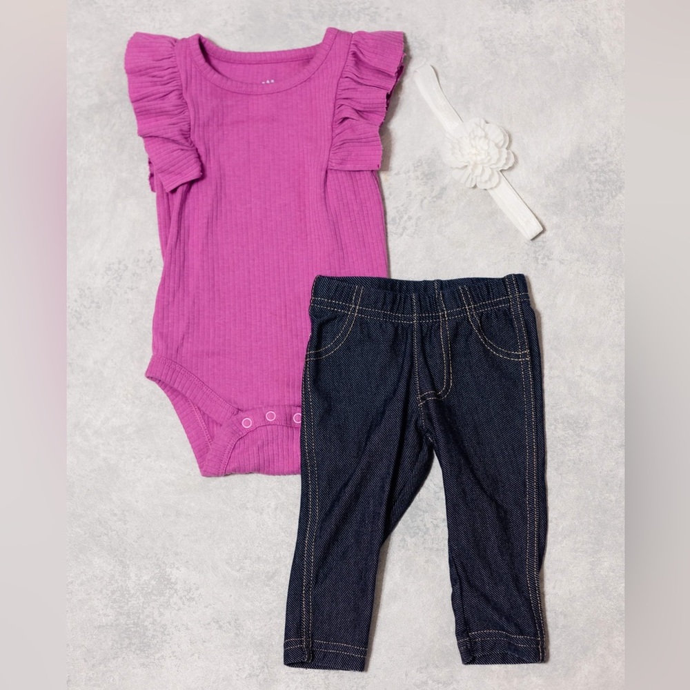 Bundled purple 3 month outfit